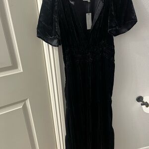 Never Worn Anthropology Velvet dress